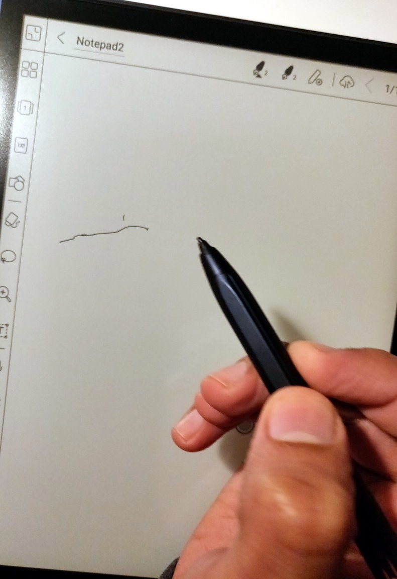 Bent nib